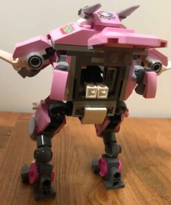LEGO Overwatch D.Va and Reinhardt 75973 Mech Building Kit with Popular Overwatch Character Minifigures and Buildable Rocket Hammer (455 Pieces) 43 71iHy0KBmEL