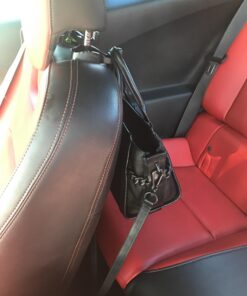 IPELY Universal Car Vehicle Back Seat Headrest Hanger Holder Hook for Bag Purse Cloth Grocery (Black -Set of 2) Black 41 71iI 6PAaHL