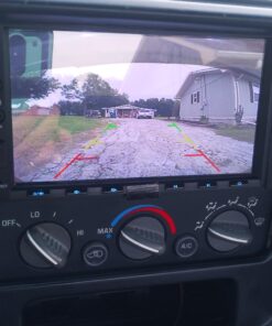 Xroose S2 HD Wired Backup Camera, 149° Wide Field of View License Plate Camera, IP69 Waterproof LED Colored Night Vision Rear-View Camera for Reversing/Driving Car Pickup SUV Truck … 66 71iI2IF0nIL