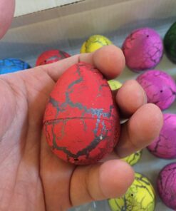 Jofan 24 PCS Dinosaur Eggs That Hatch Growing Easter Eggs with Mini Dinosaur Toys Inside for Kids Boys Girls Easter Basket Stuffers Gifts Fillers Party Favors Supplies 45 71iIyjX3d6L