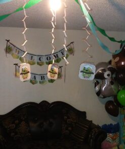 Big Dot of Happiness Woodland Creatures - Baby Shower Bunting Banner - Forest Friends Party Decorations - Welcome Baby 11 71iJ y9G3L