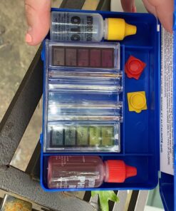 SWIMLINE HYDROTOOLS Deluxe Two-Way Pool Test Kit 4 71iJIeTM8aL