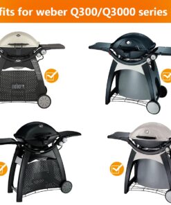 Hisencn 65032 Burner Tube Set for Weber Q300, Q320, Q3000, Q3200 Gas Grills, 304 Stainless Steel Grill Burner kit Replacement for Weber Q Series 60036, 80385, 13122, 404341, 57060001, 586002 23.5 in 9 71iJkZVqoHL