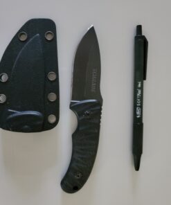 Schrade Wolverine Mini Fixed Blade with 65MN High Carbon Stainless Steel for Outdoor Survival Multi 46 71iK6EWfQL