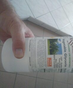 Glycerin Vegetable - 1 Quart (43 oz.) - Non GMO - Sustainable Palm Based - USP - KOSHER - PURE - Pharmaceutical Grade - safety sealed HDPE container with resealable cap 31 71iL1vD4qxL