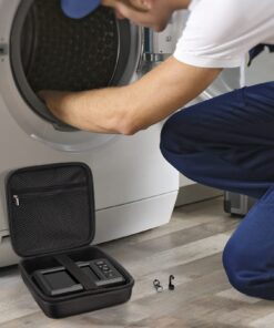 DEPSTECH Original Endoscope Case, Wireless Borescope Carrying Bag WiFi & USB Scope Cameras, Upgraded Large-Capacity Hardshell Case, Compatible with 4.3" Inspection Camera DS300, Black 26 71iLN0QR9CL