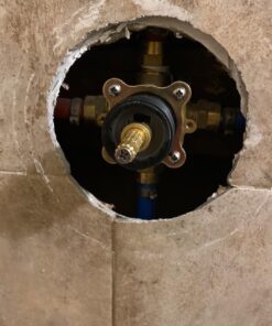 Pfister 0X8-310A PermaBalance Single Control Tub & Shower Rough-In Valve, Brass Unfinished 20 71iLZ BYAL