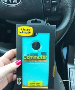 OTTERBOX COMMUTER SERIES Case for iPhone 8 PLUS & iPhone 7 PLUS (ONLY) - Retail Packaging - AQUA MINT WAY (AQUA MINT/MOUNTAIN RANGE GREEN) AQUA MINT WAY (AQUA MINT/MOUNTAIN RANGE GREEN) Standard Packaging 35 71iLg6fTZzL 2