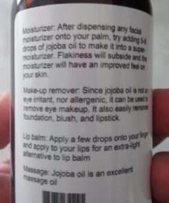 Majestic Pure Jojoba Oil for Hair and Skin, 4 fl. oz. 4 Fl Oz (Pack of 1) 67 71iLxPnw 2L