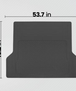 BDK-MT-785 Heavy Duty Cargo Liner Floor Mat-All Weather Trunk Protection, Trimmable to Fit & Durable HD Rubber Protection for Car SUV Sedan Auto - Black 31 71iM4dCMIlL 2