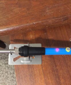 Soldering Iron Kit Electronics, 60W Adjustable Temperature Soldering Iron with Tips Desoldering Pump Solder Wire Tube Soldering Iron Holder Tool Carrying Case 52 71iNLhQPQL