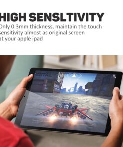 Alternative view of SEVROK 2-Pack Tempered Glass Screen Protector for iPad (9.7-Inch,2018/2017 Model,6th/5th Generation),iPad Air 1, iPad Air 2, iPad Pro 9.7-Inch, Apple Pencil Compatible, Case Friendly