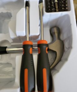 BLACK+DECKER 20V Max Drill & Home Tool Kit, 68 Piece (LDX120PK) 20V Home Tool Kit 65 71iNsRYYBUL