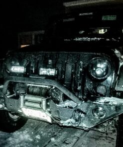 NAOEVO 7 inch LED Light Bar, 240W 24,000LM Offroad Fog/Driving Lights LED Pods with Spot Flood Combo Beam, Waterproof LED Work Lights for Truck Boat UTV ATV Jeep, 2 Pack (White) White 57 71iRZBmlhyL