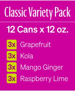 Alternative view of Zevia Zero Calorie Energy Drink, 4-Flavor Classic Variety Pack, 12 Ounce Cans (Pack of 12) 12 Ounce (Pack of 12)