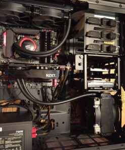 CORSAIR Hydro Series H105 AIO Liquid CPU Cooler, 240mm Thick Radiator, Dual 120mm PWM Fans 40 71iSAaiaeRL