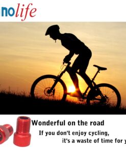 InnoLife Aluminum Presta to Schrader Converter Car Valve Adapter Bicycle Bike Tube Pump Air Compressor Tools Black 13 71iSeVZ0eRL