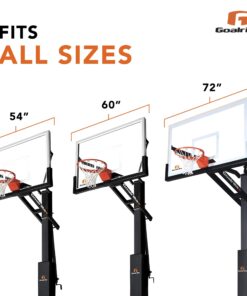 Goalrilla Universal Pro-Style Basketball Backboard Padding Fits All 54", 60", and 72" Goalrilla Basketball Systems 12 71iSsXiA5VL