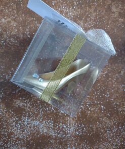 Super Z Outlet Plastic Mini Cinderella Princess Inspired Slipper High Heel Shoe Party Decoration for Weddings, Birthday Party, Table Serving, Candy & Other Event Favors (24 Pieces) 39 71iSth cZZL 1