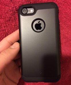 Caseology Legion for Apple iPhone 7 Case (2016) - Dual-Layer Armor - Matte Black 61 71iTdUxI8L