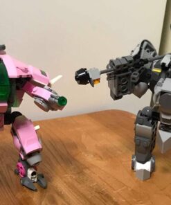 LEGO Overwatch D.Va and Reinhardt 75973 Mech Building Kit with Popular Overwatch Character Minifigures and Buildable Rocket Hammer (455 Pieces) 44 71iUQSqkJCL