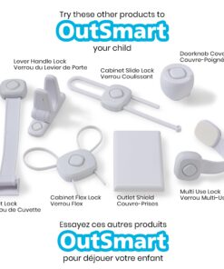 Safety 1st OutSmart™ Slide Lock 1 Count (Pack of 1) 16 71iVi5hMxL 1