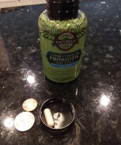 NATURELO Probiotic Supplement - 50 Billion CFU - 11 Strains - One Daily - Helps Support Digestive & Immune Health - Delayed Release - No Refrigeration Needed - 30 Vegan Capsules Probiotic Support 30 Count (Pack of 1) 19 71iWHHO0TL