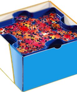 Ravensburger Sort and Go Jigsaw Puzzle Accessory - Sturdy and Easy to Use Plastic Puzzle Shaped Sorting Trays to Organize Puzzles Up to 1000 Pieces, Blue 38 71iWHbTPxL