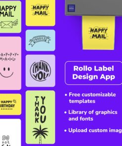 Rollo USB Shipping Label Printer - Commercial Grade Thermal Label Printer for Shipping Packages - High Speed Direct Thermal 4x6 Label Printer 25 71iWsJxDP5L