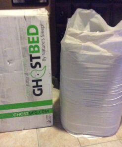 GhostBed Classic 11 Inch Cool Gel Memory Foam & Latex Mattress - Medium-Firm Feel, Made in The USA, Queen Mattress Only 37 71iYKq4M8L