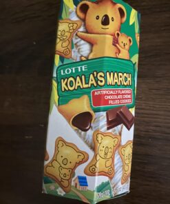 Lotte Koala's March Cookie with Chocolate Cream, 1.45 oz 1.45 Ounce (Pack of 1) 13 71iYXiFcTJL