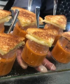 Hayley Cherie® - Mason Jar Shot Glasses with Lids (Set of 8) – Mini Mason Shooter Glass - 2 Ounces - For Drinks, Liquor, Favors, Desserts, Parties, Birthdays, Gifts 37 71iYjxhcO9L