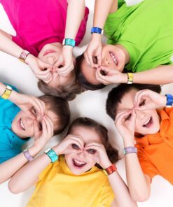 KUUQA 16 Pcs Magic Sequins The Mermaid Bracelets 2-Color Sequin Reversible Glitter Slap Bracelets Charms Wristband for Kids Little Mermaid Birthday Party Favors Bags Supplies (Random Colors) 22 71iYuClhYeL