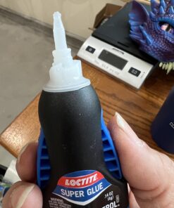 Loctite Super Glue Ultra Gel Control, Clear Superglue for Plastic, Wood, Metal, Crafts, & Repair, Cyanoacrylate Adhesive Instant Glue, Quick Dry - 0.14 fl oz Bottle, Pack of 1 42 71iYwMLXurL