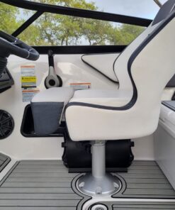 Wise 8WP21-374 Boat Seat Pedestal, Adjustable Height from 12" to 18", with Seat Slide Seat Mount, Adjustable Travel 5" - Fore & AFT 53 71iZSxbjM9L