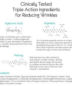 Anavita Moisturizing Anti Wrinkle Anti Aging Cream W/Peptide & Hyaluronic Acid - Day Night - Facial Fine Lines Wrinkles Elasticity Skin Tone - Face Neck Decollete Moisturizer for Women Men 1.7 fl oz 13 71iaBGWiQcL