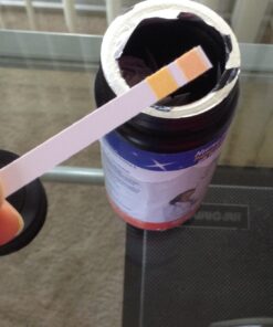 Nurse Hatty® - 200ct. pH Strips w Free App - Made-in-The-USA (Economy Size - Single PAD) - pH Test Strips for Alkaline & Acid Levels for Home & Lab Use + 300+ Pages of Edu Pack - pH Scale of Urine 200 Count (Pack of 1) 29 71iaczGKR L