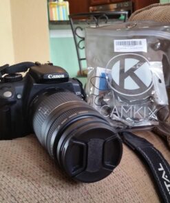 58mm Lens Cap Bundle - 4 Snap-on Lens Caps for DSLR Cameras - 4 Lens Cap Keepers - Microfiber Cleaning Cloth Included - Compatible Nikon, Canon, Sony Cameras (58mm) 58mm 77 71ib2DT3HhL