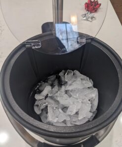 Oggi Insulated Ice Bucket, 4 Quart / 3.8 L, Stainless Steel, Black 4-Quart Stainless Steel Bucket with Ice Scoop 31 71ibKRWsDKL