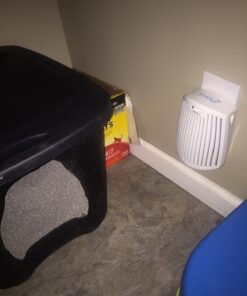 Hamilton Beach TrueAir Plug-Mount Air Freshener Odor Eliminator for Common Household-Tobacco, Pet, Bathroom & Trash, On/Off Fan, with Carbon Filter + Green Meadow Cartridge, White (04530GM) Plug Mount Odor Eliminator/Air Freshener 34 71ibnO5FDwL