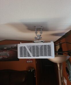 QualGear PRB-717-Wht Ceiling Mount Projector Accessory White Mount 44 71id60O9QUL