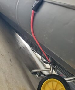 Bonnlo Kayak Cart Canoe Dolly Fishing Kayak Accessories Carrier Foldable Paddle Board Trolley Boat Trailer Transport with NO-Flat Airless Tires Wheels and 2 Ratchet Straps Kickstands- "U"shape 49 71ie0NKKnSL