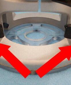 BOSCH RA1054 Deluxe Router Edge Guide with Dust Extraction Hood & Vacuum Hose Adapter 46 71ies0Sg3jL