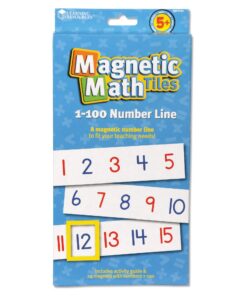 Learning Resources Magnetic Number Line 1-100, 20 Magnets, Classroom Accessories, Teacher Aids, Sets of 5 Magnets, Ages 3+ (LER5194) 8 71iflCY8eAL