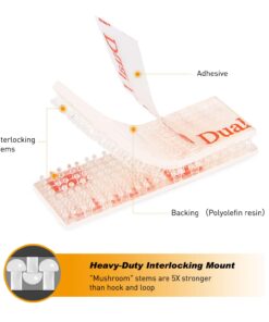 GOOACC EZ Pass Mounting Kit - 2 Sets of Peel-and-Stick Strips-EZ Pass/I-Pass/SunPass Adhesive Strips with Alcohol Prep Pad 18 71iflcDxOFL
