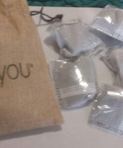 100% Natural Bamboo Charcoal Air Purifying Bag - Set of 12 Carbon Filters, Deodorizer Bags, Odor Absorber for Diaper Pail, Trash, Shoes, Closets, Cars, Fridge, Pets House, Kitchen, Home by purifyou 45 71igKLThudL