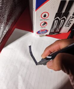 Avery Marks-A-Lot Large Desk-Style Chisel Tip, Value Pack 36 Black Permanent Markers are perfect for signs and posters (98206) 36 markers Regular Chisel Tip 22 71iglJq9PwL