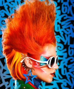 MANIC PANIC Psychedelic Sunset Hair Dye - Classic High Voltage - Semi Permanent Hair Color - Radiant, Fiery Orange Shade - Vegan, PPD & Ammonia Free for Hair Coloring on Men & Women 4 Fl Oz (Pack of 1) 26 71ih44gpDEL 2