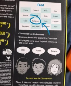 Big Potato The Chameleon, Award-Winning Board Game for Families & Friends for 3-8 Players 51 71ihKICLqzL