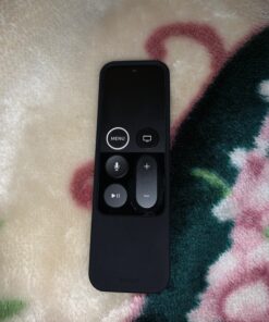 elago R2 Slim Case Compatible with Apple TV Siri Remote 1st Generation (Black) - Slim Design, Scratch-Free Silicone, Shock Absorption, Full Access Black 56 71iijbaLV0L